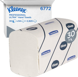 Kleenex - Handdoek kleenex 6772 ultra i-vouw 2-laags wit