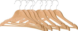 Kleerhanger hout 8 st