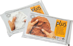 Klei Plus 500gr wit - 12 stuks