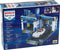 Klein Toys Bosch car service autogarage - montagespeelgoed met hefbrug en wasstraat - 41x39x29 cm - blauw