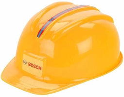 Klein Toys Bosch helm - in grootte verstelbaar - geeft plezier geen bescherming - geel