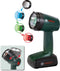 Klein Toys Bosch lamp - 9,5x6,4x18 cm - kan 90 graden draaien - incl. verstelbare ring licht in vier kleuren en knipperlicht - groen