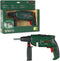 Klein Toys Bosch speelgoedboormachine - 28,5x4,5x16 cm - incl. roterende boorkop, licht- en geluidseffecten - groen zwart