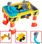 Klein Toys Caterpillar speeltafel - 64x48x40 cm - incl. 2 losse bassins voor water en zand - multicolor