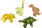 Klein Toys Early Steps magnetische dinosauruspuzzel - 4 dinosaurussen - 16-delig