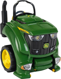 Klein Toys John Deere trekker motorblok - 56 demonteerbare en repareerbare onderdelen - incl. licht- en geluideffecten - 43x40x52,5 cm - groen geel