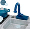 Klein Toys Miele speelgoed spoelbak met waterfunctie en kookplaat - blauw grijs
