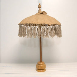 Kleine Bali Parasol Ø50cm - Jute