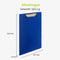 Klembord A4 - Met omslag en insteekhoes, Voor kantoor en thuiswerken - Clipboard - Donkerblauw - ACROPAQ