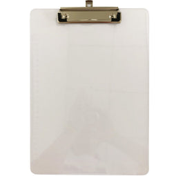 Klembord A4 - Transparant, Voor kantoor en thuiswerken - Clipboard - ACROPAQ