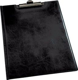 Klembordmap Durable 2355 met kopklem en insteek zwart | 5 stuks