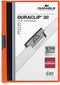 KLEMMAP DURABLE 2200 A4 PL/TR 3MM ORANJE
