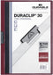 Klemmap Durable Duraclip A4 3mm 30 vellen aubergine