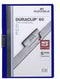 Klemmap Durable Duraclip A4 3mm 30 vellen blauw | 25 stuks