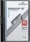 Klemmap Durable Duraclip A4 6mm 60 vellen zwart | 25 stuks