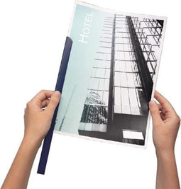 Klemrug Durable A4 6mm 60 vellen donkerblauw