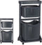 Klerentrolley Antraciet Polypropyleen (33 x 81 x 44 cm)