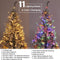 Kleur veranderende kerstverlichting, 115ft 300 LED Fairy String Lights, 11 Modes Warm White & Multicolor Kerstboomverlichting, Dimbare Plug-in Light met afstandsbediening voor Outdoor Indoor Xmas Decor