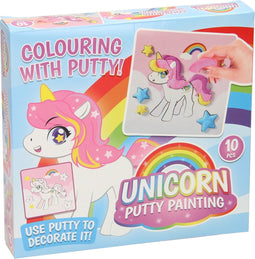 Kleuren met Putty op Nummer Eenhoorn