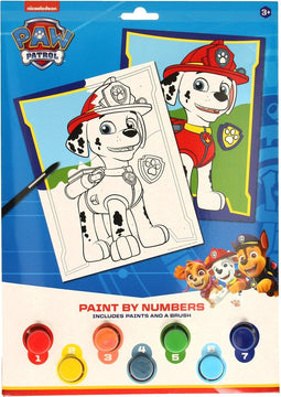 Kleuren op Nummer PAW Patrol