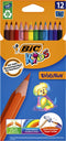 Kleurpotloden Bic Kids evolution Ecolutions etui à 12 stuks | 12 stuks