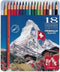 Kleurpotloden Caran d'Ache Prismalo 18 stuks assorti