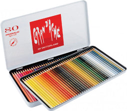 Kleurpotloden Caran d'Ache Prismalo 80stuks assorti