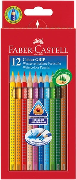 Kleurpotloden Faber-Castell 2001 set à 12 stuks assorti | Set a 12 stuk | 120 stuks