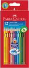Kleurpotloden Faber-Castell 2001 set à 12 stuks assorti | Set a 12 stuk | 120 stuks