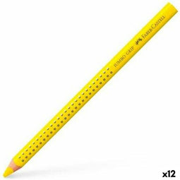 Kleurpotloden Faber-Castell Geel (12 Stuks)