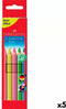 Kleurpotlood faber castell jumbo grip etui 5st - 5 stuks