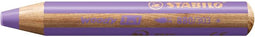 Kleurpotlood stabilo 880 woody 3 in 1 pastel lila | 5 stuks