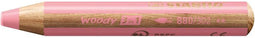 Kleurpotlood stabilo 880 woody 3 in 1 pastel roze | 5 stuks