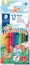 Kleurpotlood staedtler 6kantig abs - 10 stuks