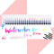 Kleurrijke Aquarel Marker Set - 24 Kleuren met Blend Borstel voor Kunst & Hobby