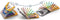 Kleurstift Bickids rainbow non-permanent ass set à 12