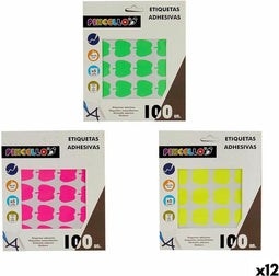 Klevende etiketten Appel 22 x 49 mm (12 Stuks)