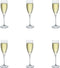 Galileo Champagneglas - Luxe Champagneglazen - 26 cl - 6 stuks