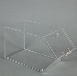 Klika - Acryl box 1 vak met deksel - 6 stuks