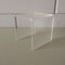 Klika - Acryl-bruggetje 10x10cm hoog 50mm transp