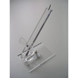 Klika - Acryl-schoenstandaard gebogen prik 15 cm - 9 stuks