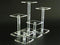 Klika - Acryl-schoenstandaard-set 5x5cm 5-7.5-10 - 8 stuks