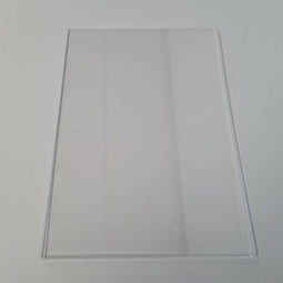 Klika - Acryl U-houder A3 verticaal zonder gaten - 12 stuks