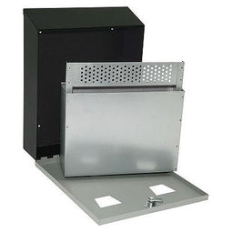 Klika - Asbak wandmodel grijs/zwart binnen uitv. - 3 stuks