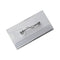 Klika - Badge transp met speld 75x31mm 20 stuks