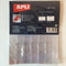 Klika - Badge transp met speld 90x56 mm 5st
