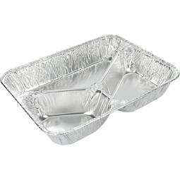 Klika - Bak | Aluminium | 3-vaks | 227x178x40mm | zilver | 500 stuks