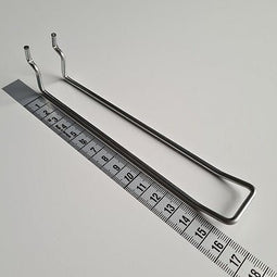 Klika - Boardhaak dubbel 160 mm 3.4mm 25/30mm - 7 stuks
