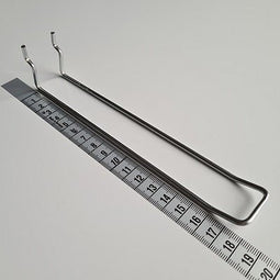 Klika - Boardhaak dubbel 180 mm 3.0mm 25/30mm - 7 stuks