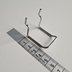 Klika - Boardhaak dubbel 40 mm 2,5mm 25/30mm